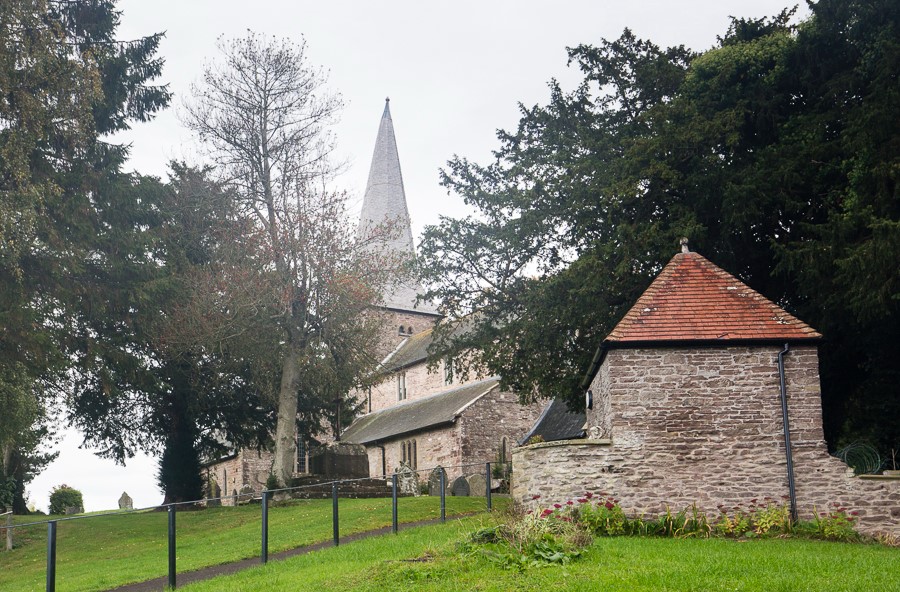 St Teilo's Church in Llantilio Crossenny
