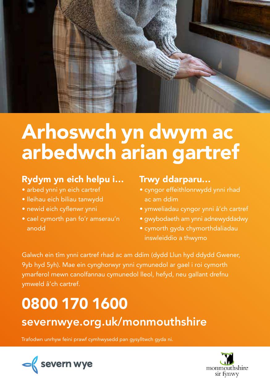 Free energy advice for residents