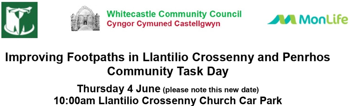 Improving Footpaths in Llantilio Crossenny and Penrhos